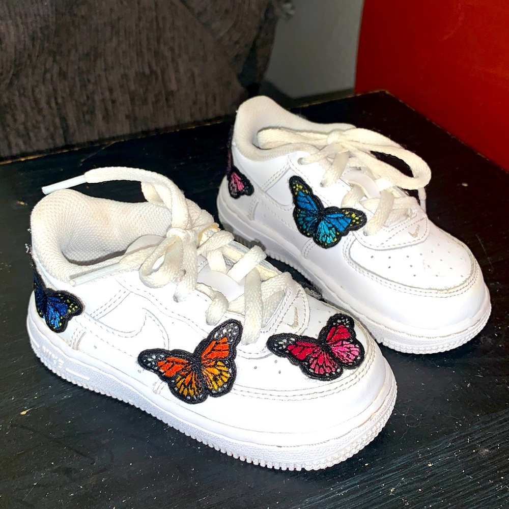 Toddler butterfly Airforce1s